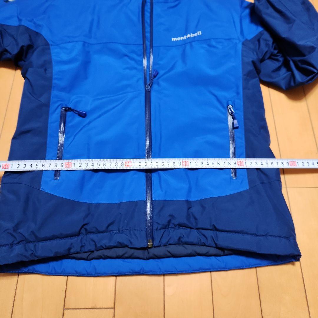 montbell 子供用 スキーウェア 150 青