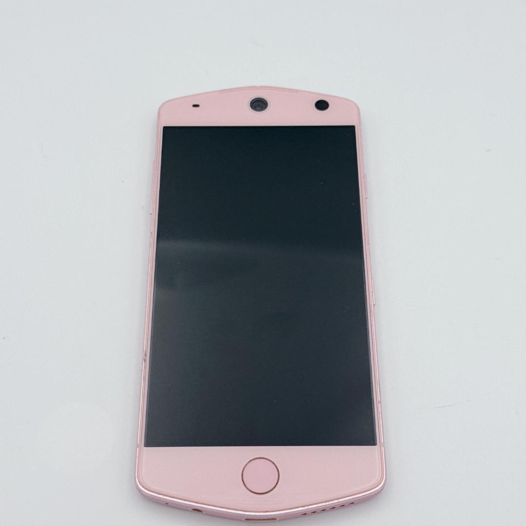 【美品】Meitu スマートフォン ピンクゴールド