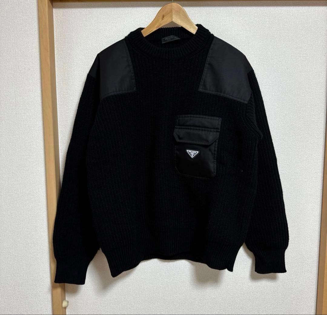 PRADA ニット　メンズ　プラダ