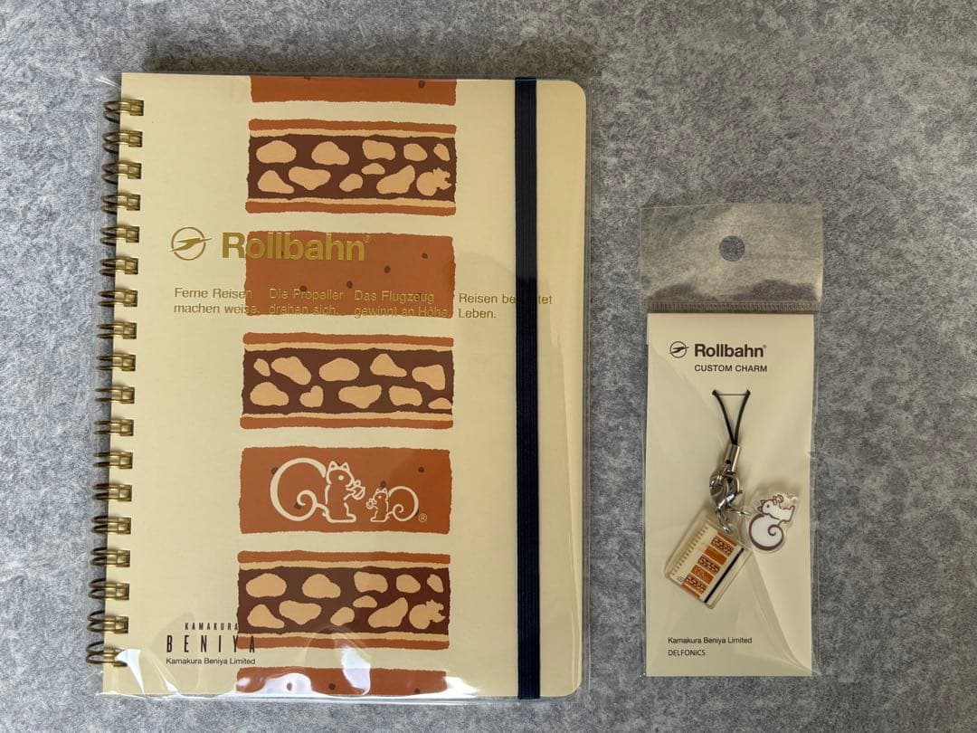 【クルミっ子✖️ロルバーン】ポケット付メモL・チャーム 6点セット