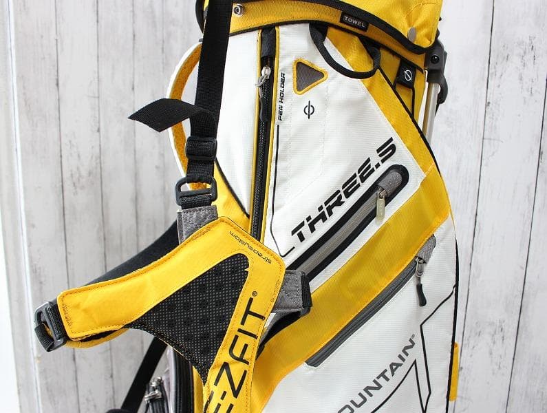 サンマウンテン スタンドバッグ キャディバッグ イエロー