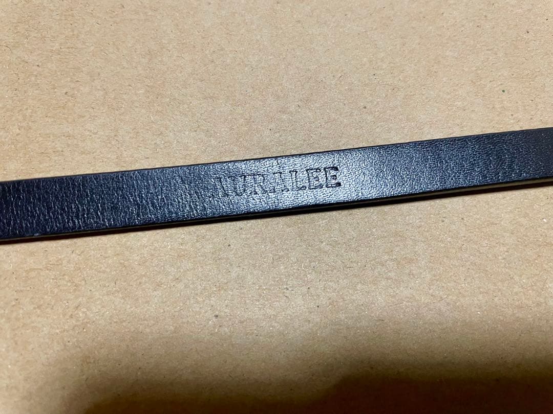 美品☆AURALEE レディース レザーベルト