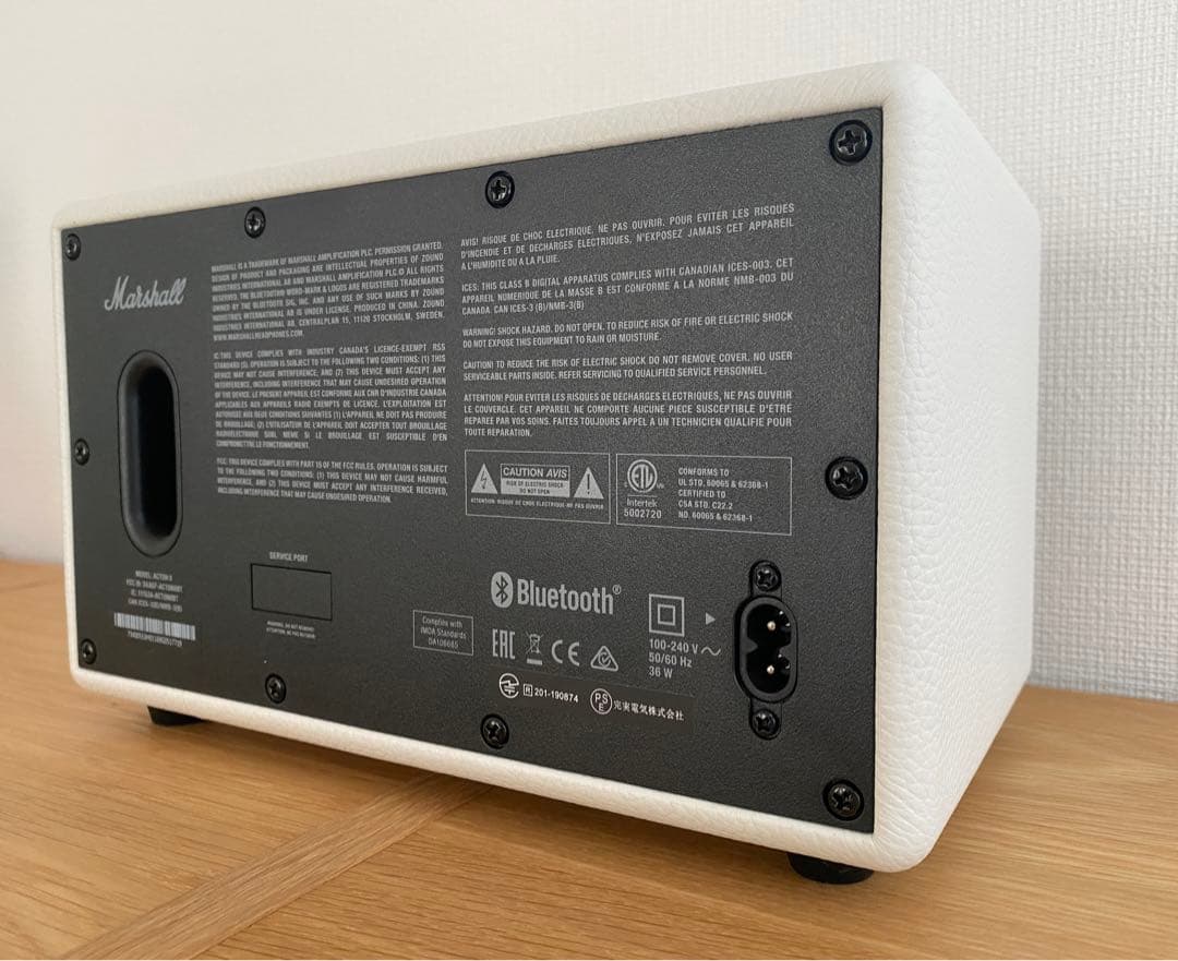 【未使用】Marshall／ワイヤレススピーカー／ACTON II ／ホワイト