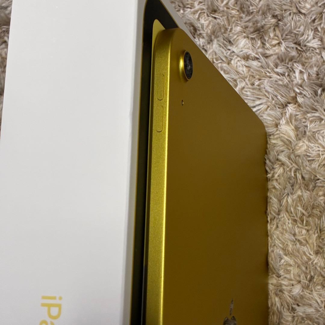 iPad（A16）128GB Wi-Fi イエロー バッテリー最大容量100％