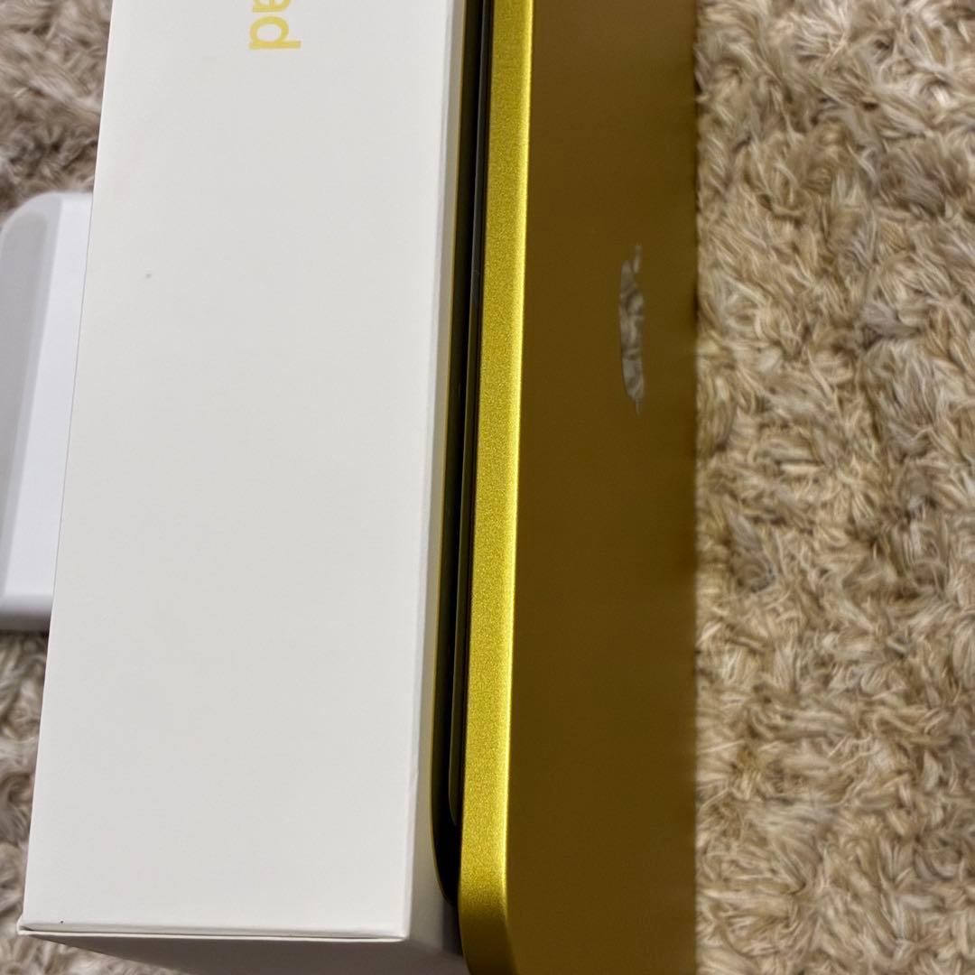 iPad（A16）128GB Wi-Fi イエロー バッテリー最大容量100％
