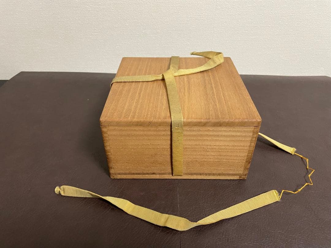 永楽善五郎　即中斎　合作　菊絵茶碗　共箱　即中斎　書付　茶碗　茶道具