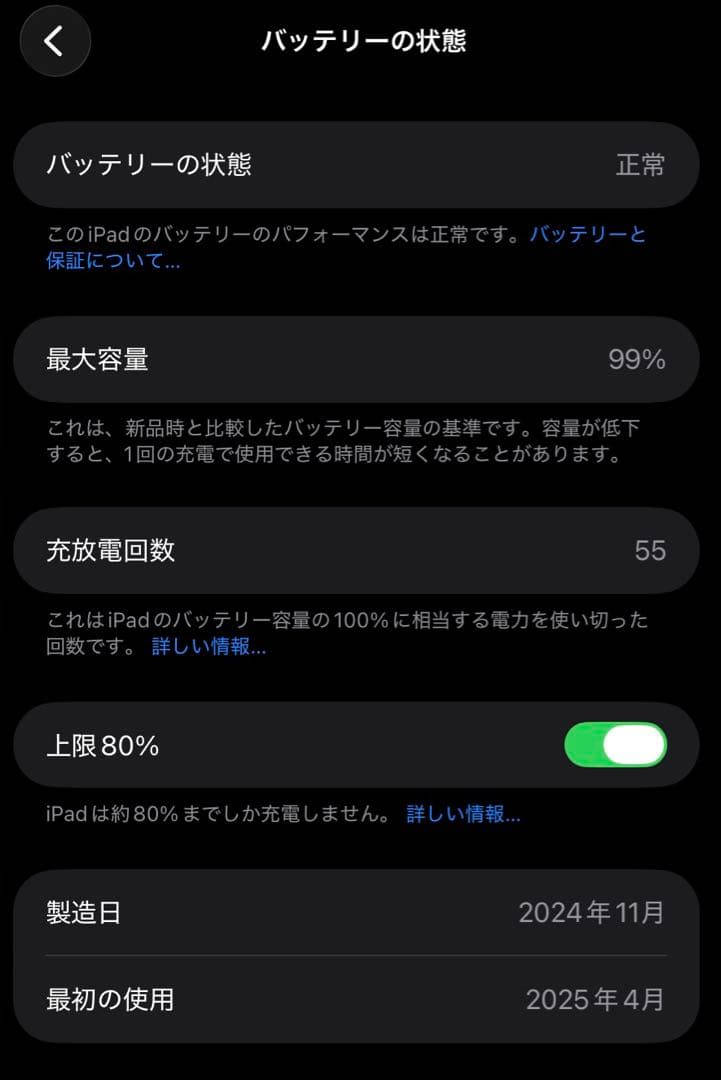 iPad mini(A17 Pro) セルラーモデル/パープル128GB