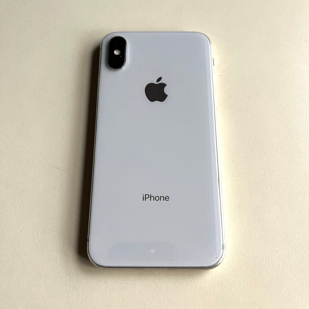 Apple iPhone X シルバー 64GB