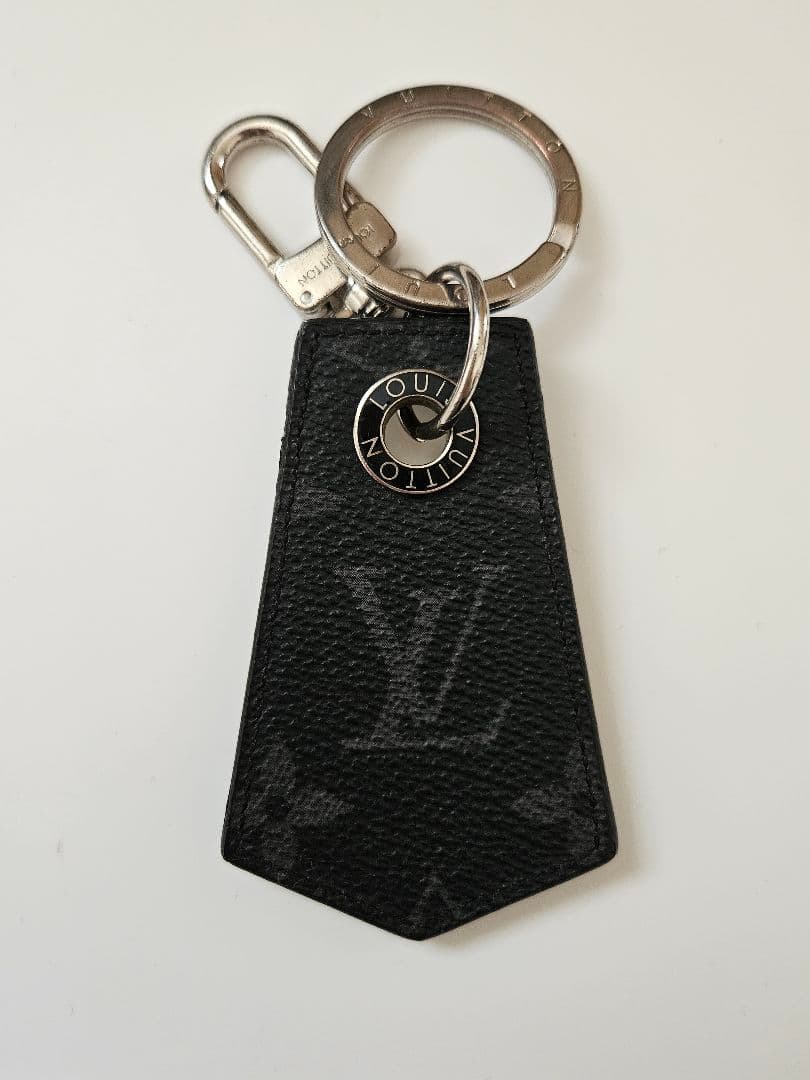 ✨ ルイヴィトン✨ キーホルダー 黒 モノグラム エクリプス アンシャッペ