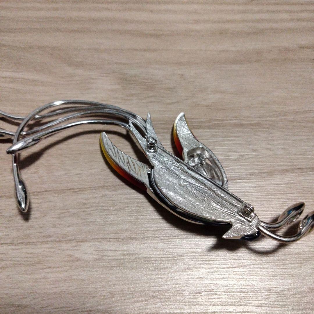 925 スワロフスキー ブローチ