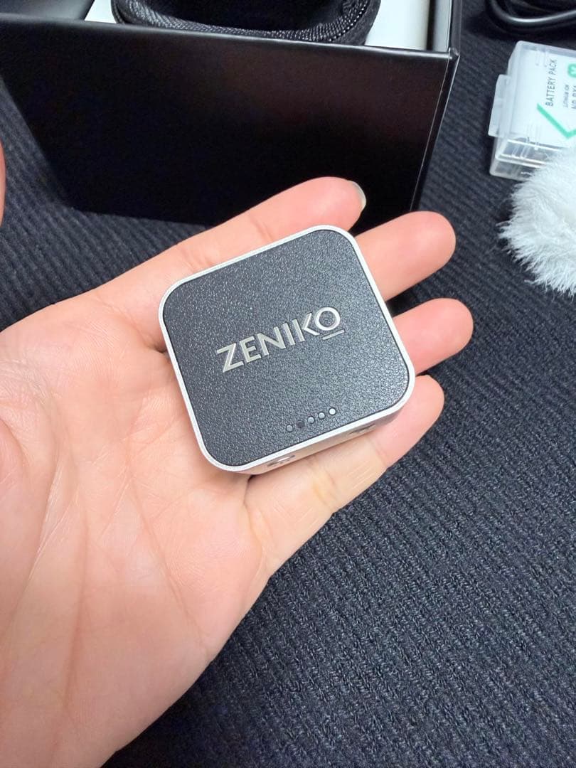 美品SONY ZV-1 ZENIKO ZF08 ミニカメラフラッシュ