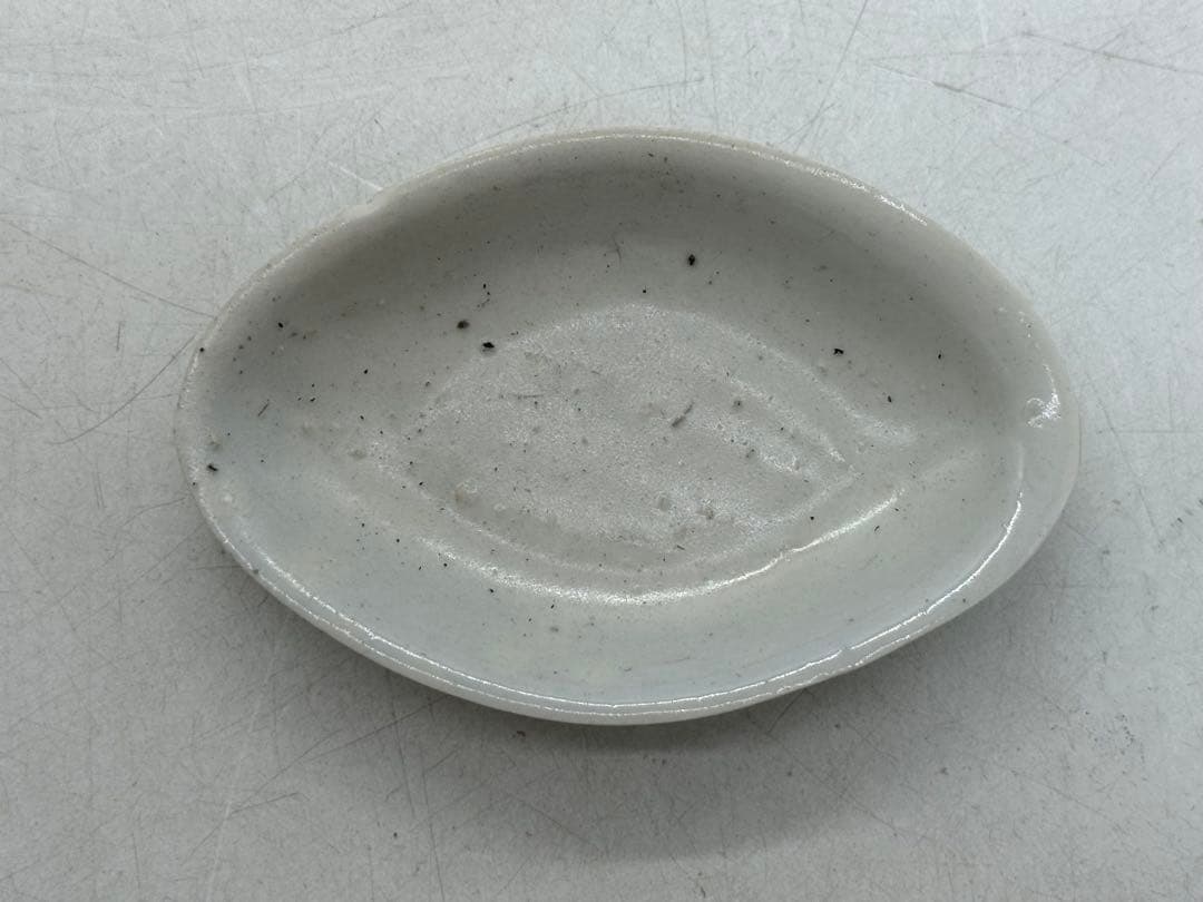 時代　白磁　菱形小皿7点　豆皿　送料込み260131