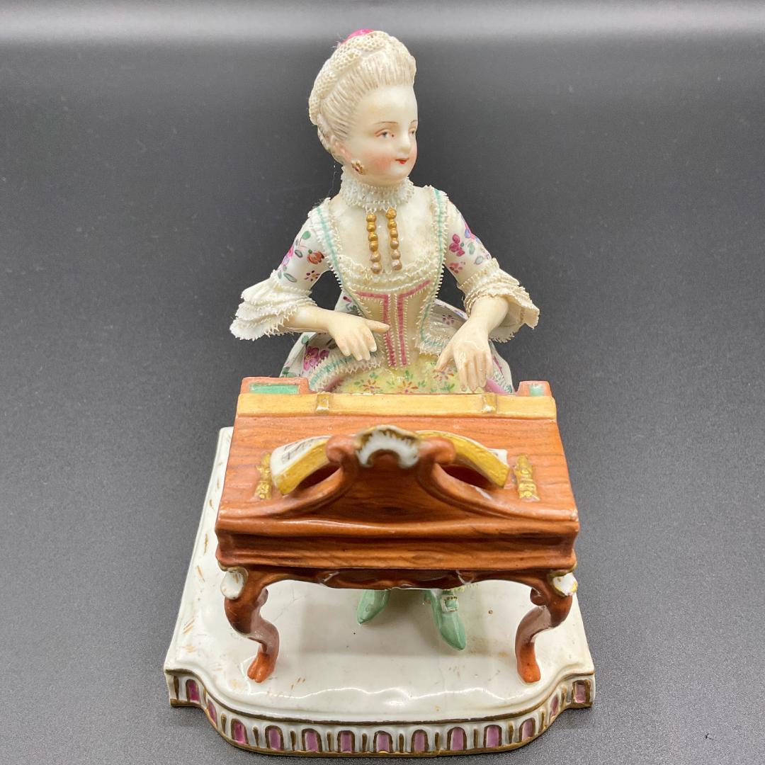 マイセン MEISSEN 五感の寓意 「聴覚」 フィギュリン フィギュア