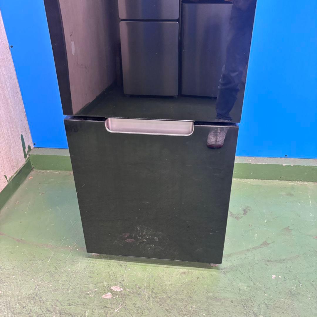 665 関東配送無料　東京発　SHARP　ガラスパネル　冷蔵庫　一人暮らし