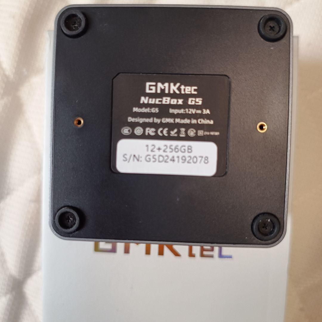 ミニPC GMKtec NucBox G5 12GB/256GB