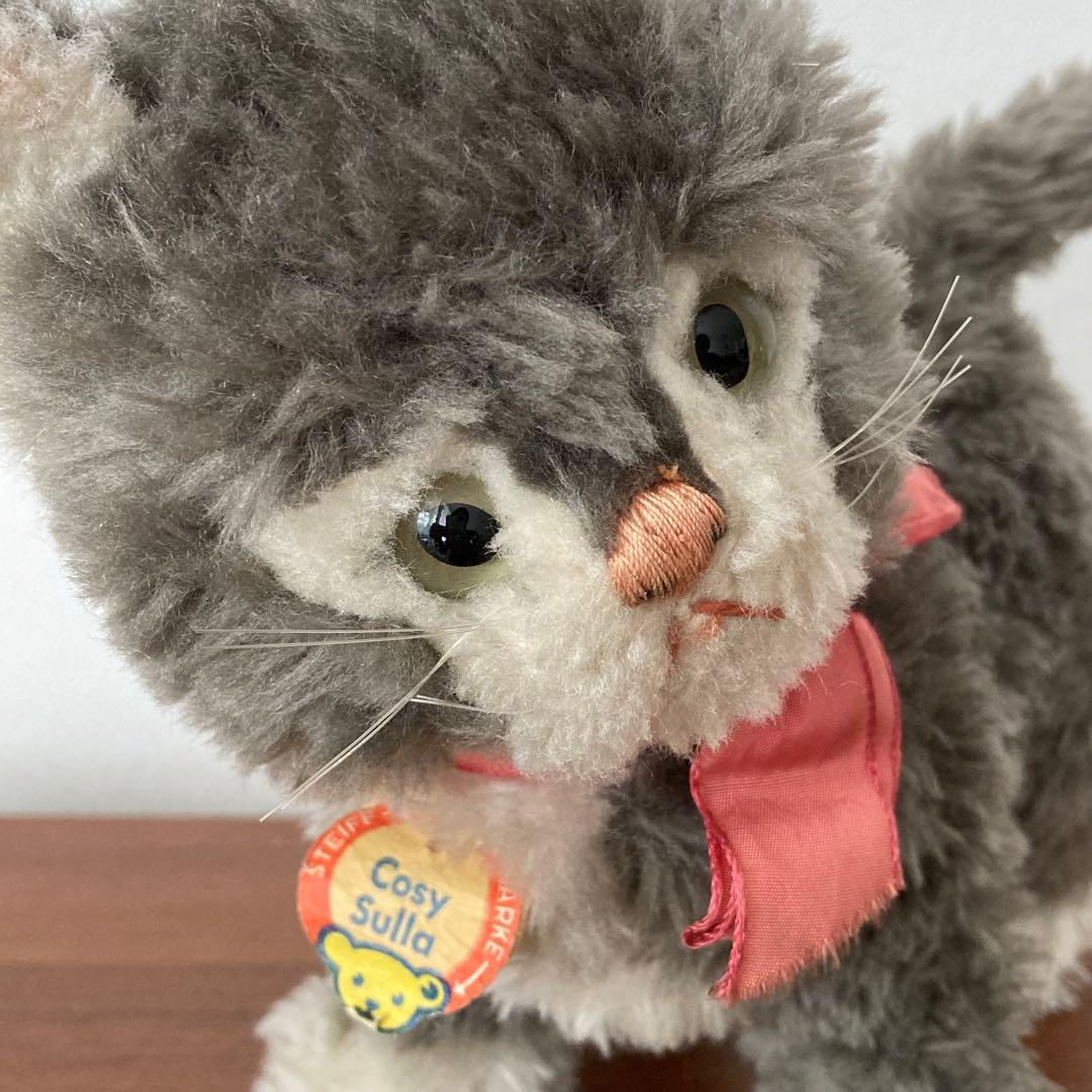 オールドシュタイフ　シュタイフ　子猫　Cosy Sulla　ドイツ　ヴィンテージ