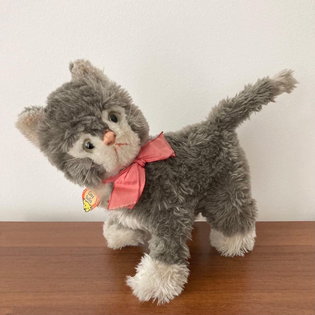 オールドシュタイフ　シュタイフ　子猫　Cosy Sulla　ドイツ　ヴィンテージ