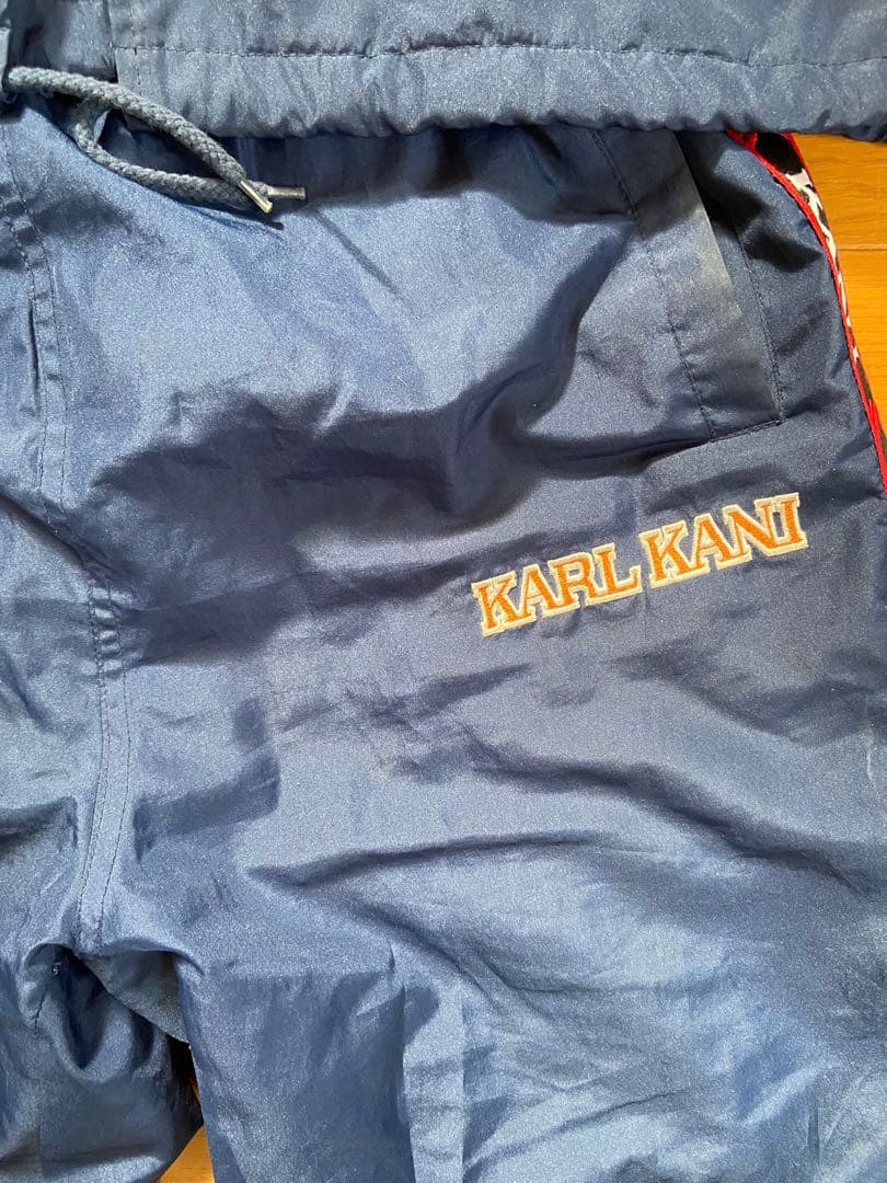 カールカナイ　KarlKani セットアップ　紺色　y2k