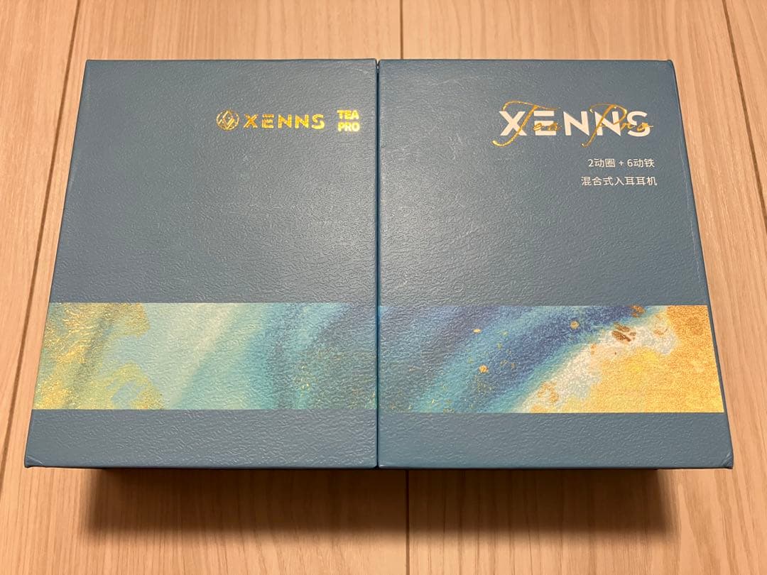 【美品】XENNS Mangird Tea Pro 2DD 6BA 有線イヤホン