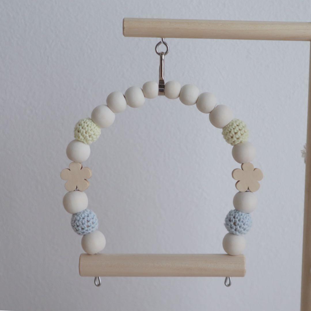 ことりのおおきなあそびば　インコ　おもちゃ　バードジム　バードアスレチック