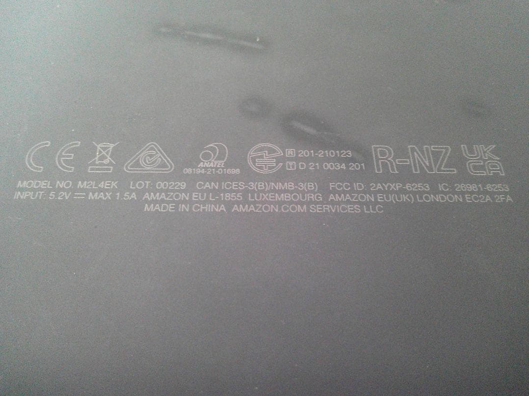 ★動作品 Kindle Paperwhite 第11世代 M2L4EK 32GB