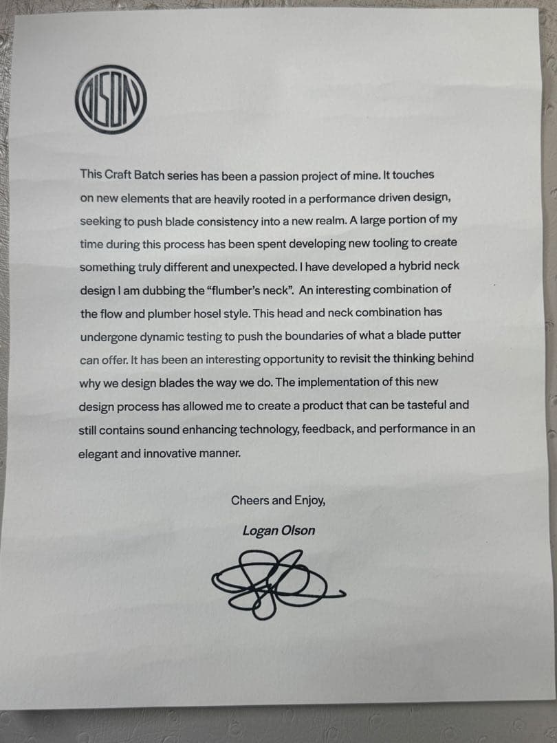 LOGAN OLSON CRAFT BATCH No.3 ／ ローガンオルソン