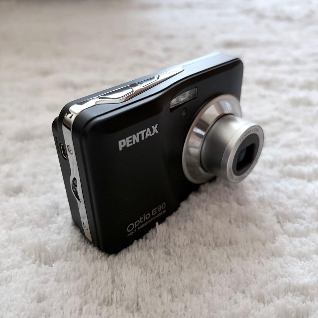 極上品【動作確認済】PENTAX ペンタックス Optio E90 レトロカメラ