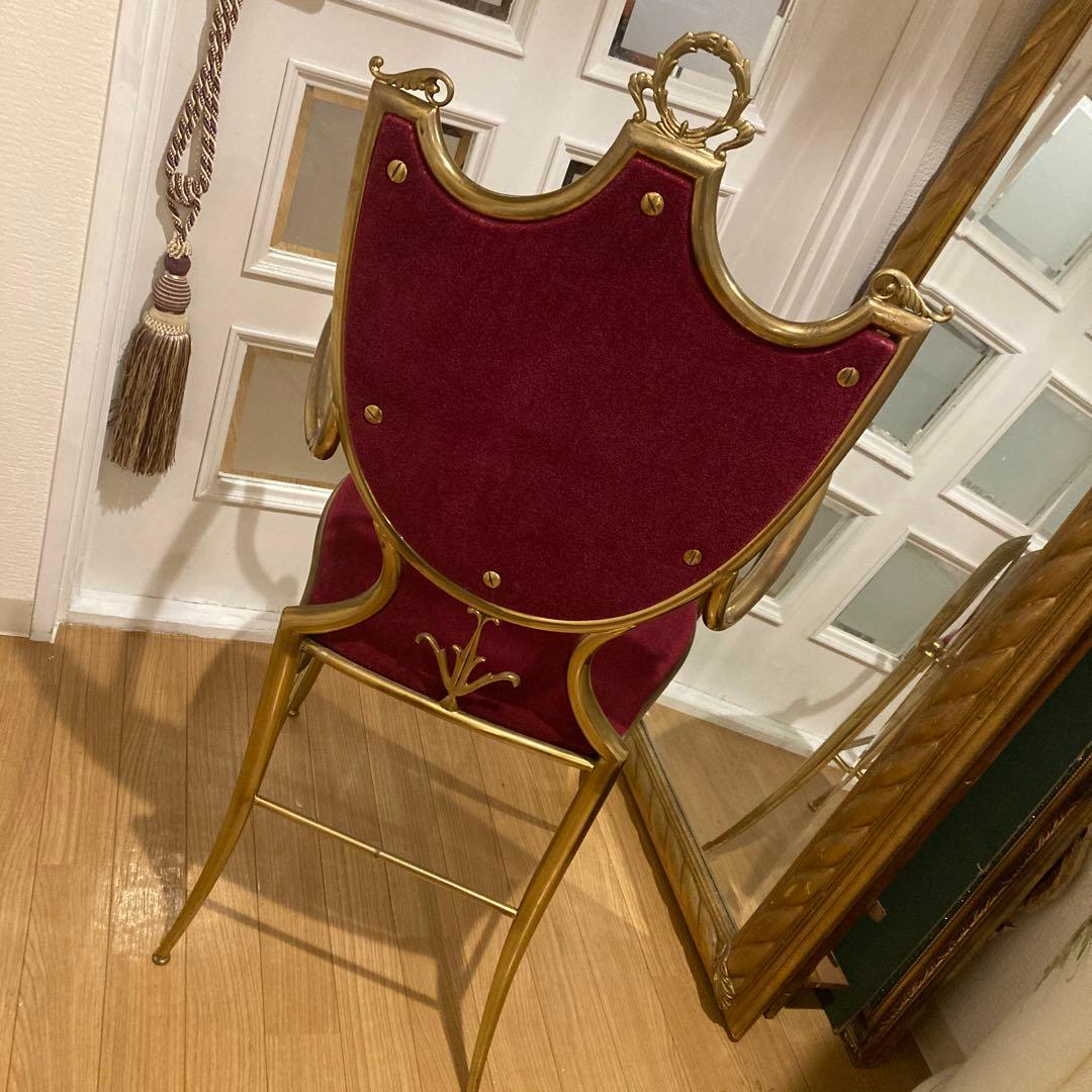 アンティーク　アイアンチェア