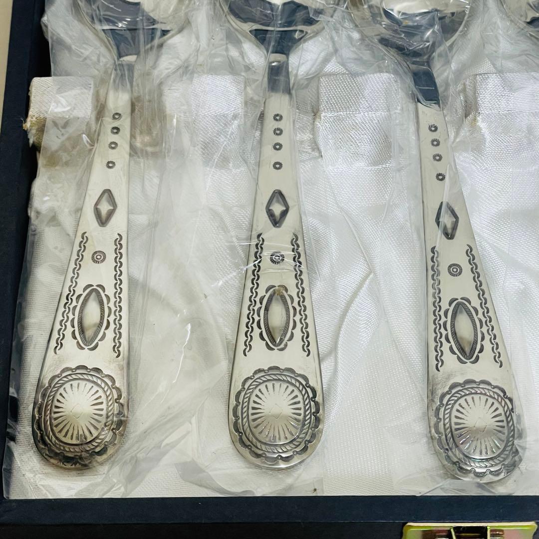 未使用 ラルフローレン コンチョ スプーン 5本セット カトラリー ステンレス