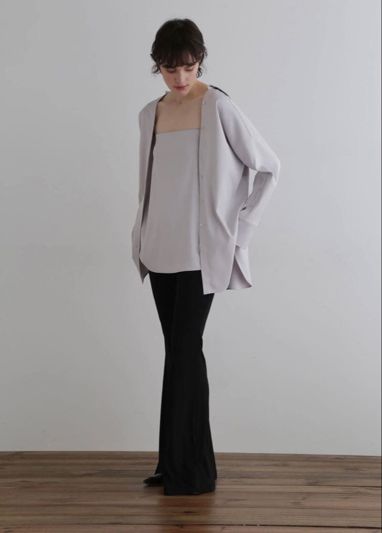 ダブルサテンビックシャツ