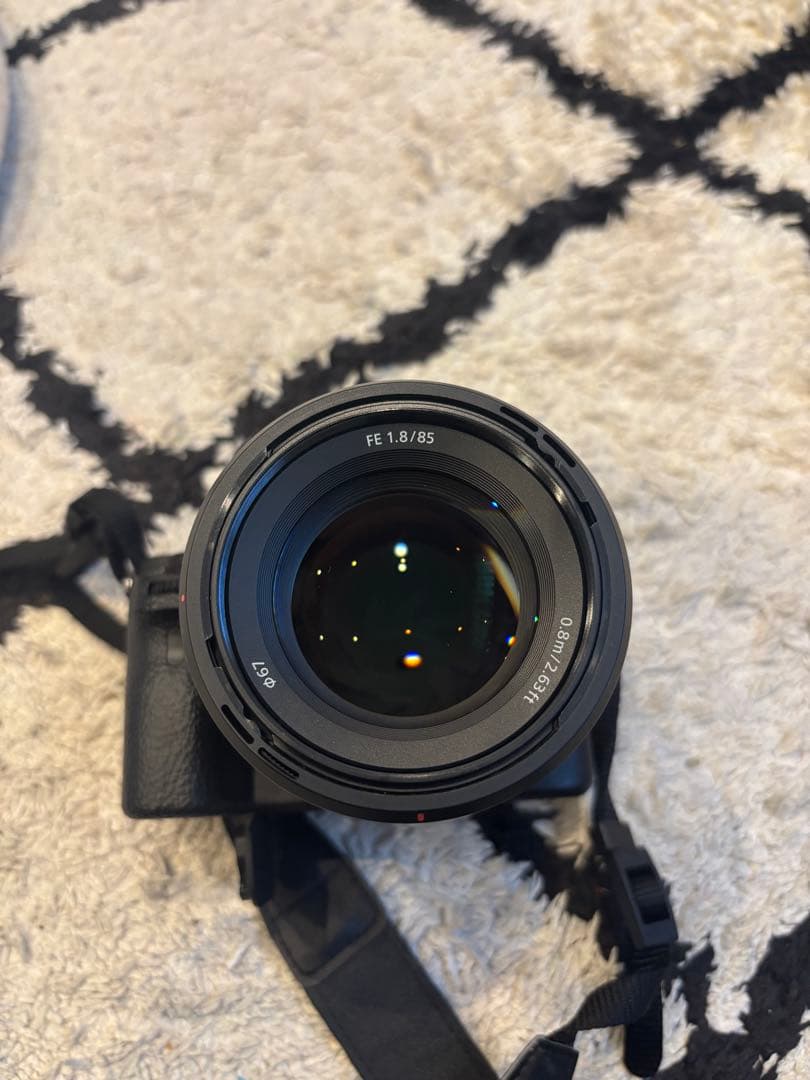 SONY α7Ⅱ FE85mmF1.8レンズ付64GBSDカード バッテリー3個