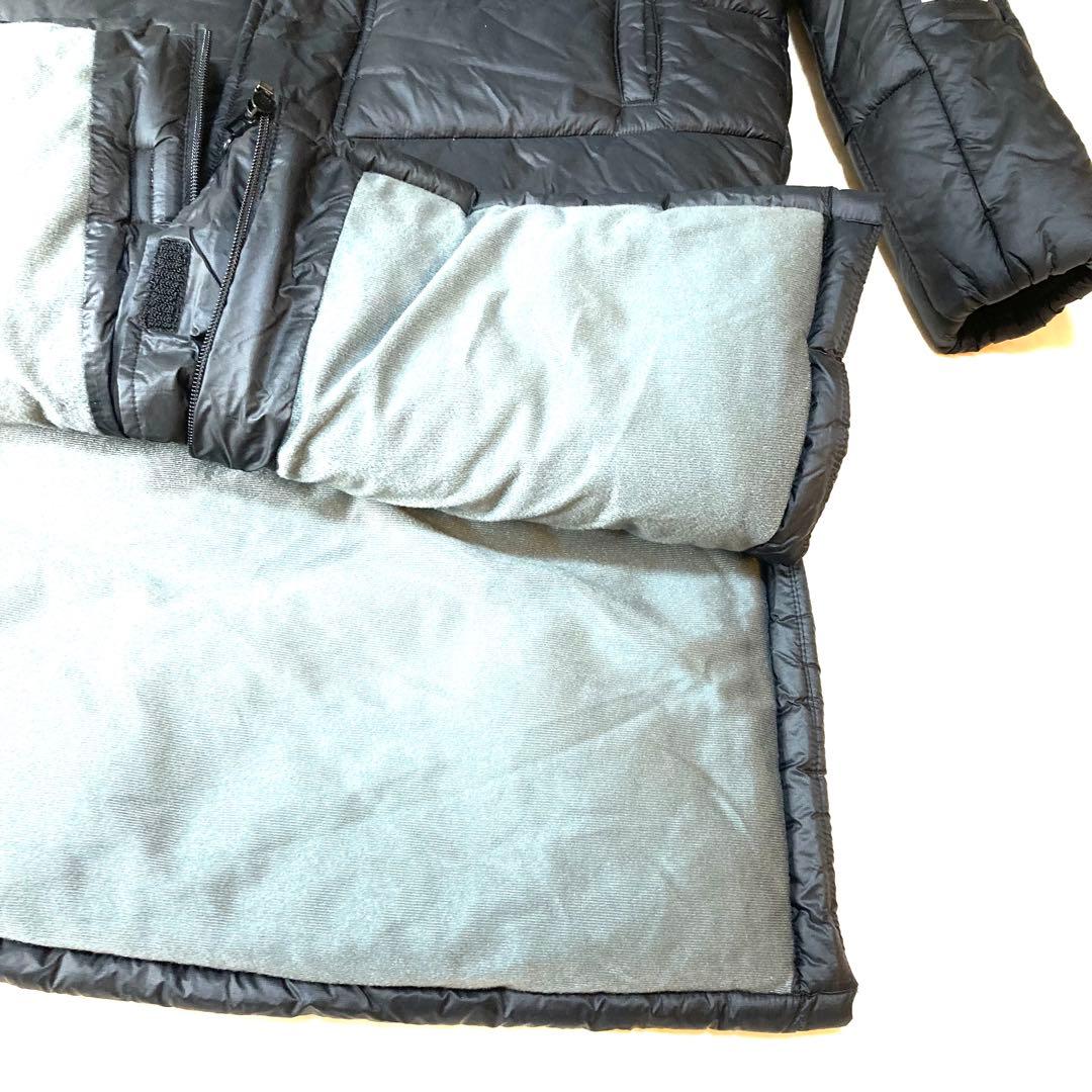 未使用新品タグつき　adidas フード付きロングダウンコート　160