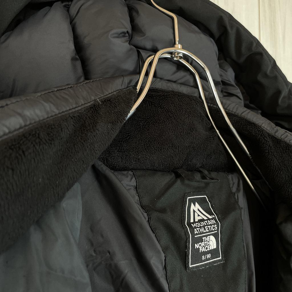 ノースフェイス　ロングダウン　ベンチコート　ロングコート　メンズS　ブラック