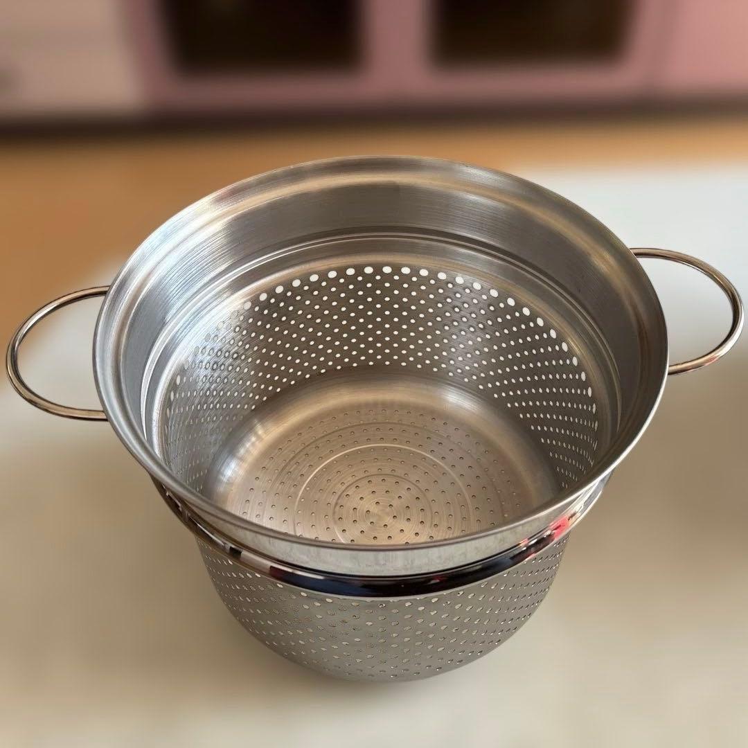 新品 和平フレイズ パスタ鍋5.8L FS-12 日本製 燕三条 IH