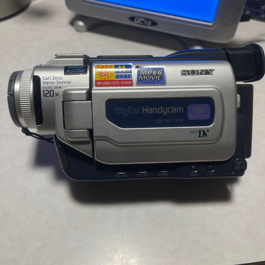 SONY miniDV HANDYCAM DCR-TRV17 ①