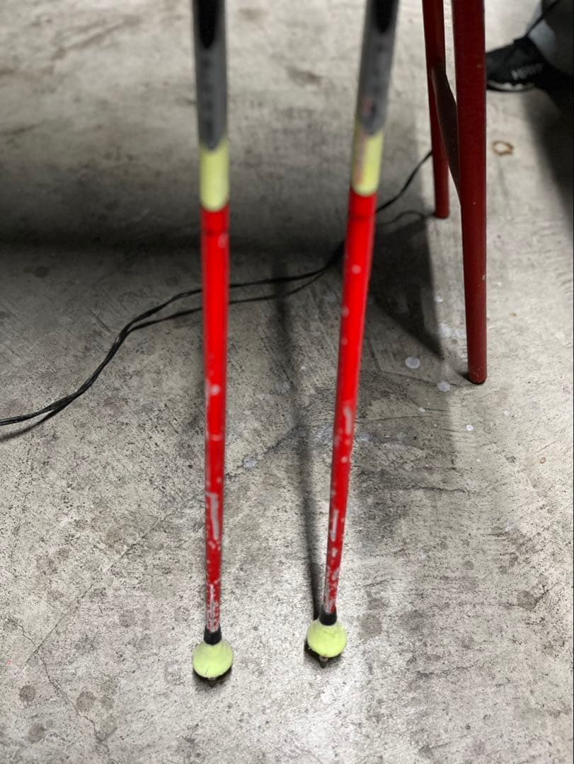 LEKI スキー GSストック 105cm(ストラップ付き)