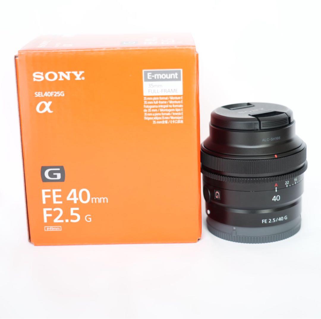 SONY FE 40mm F2.5 G SEL40F25G Eマウント ソニー