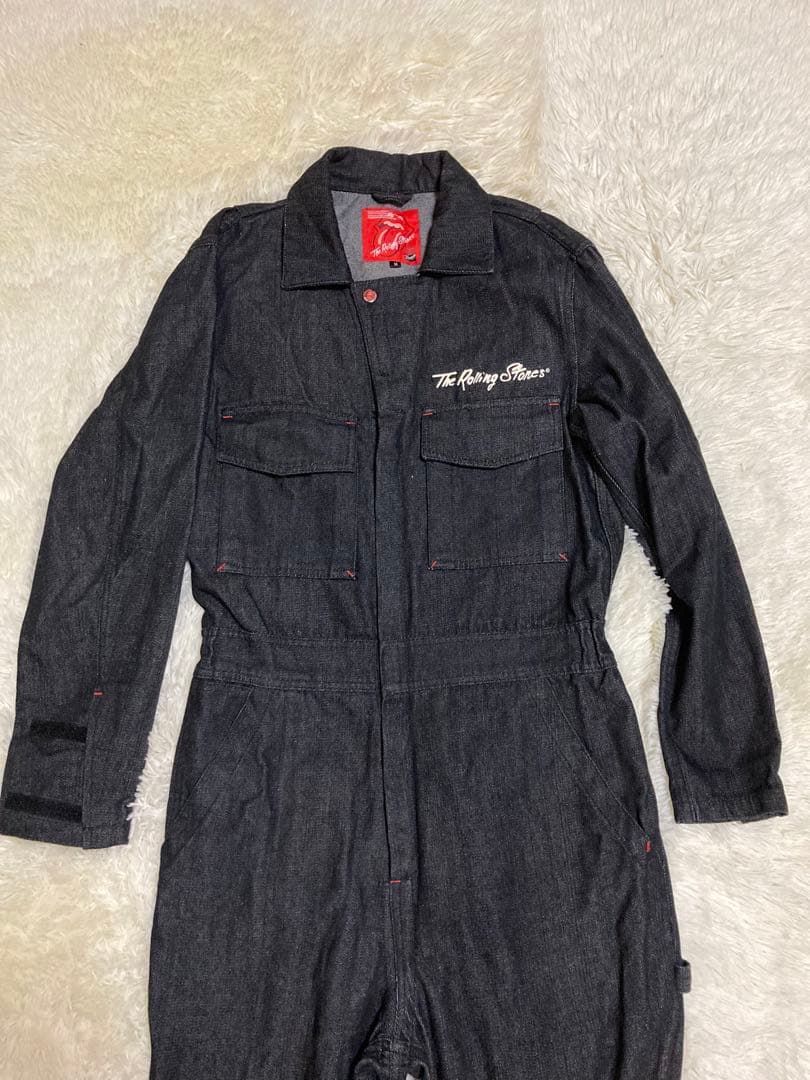 希少　ほぼ未使用　ローリングストーンズ　オールインワン　つなぎ