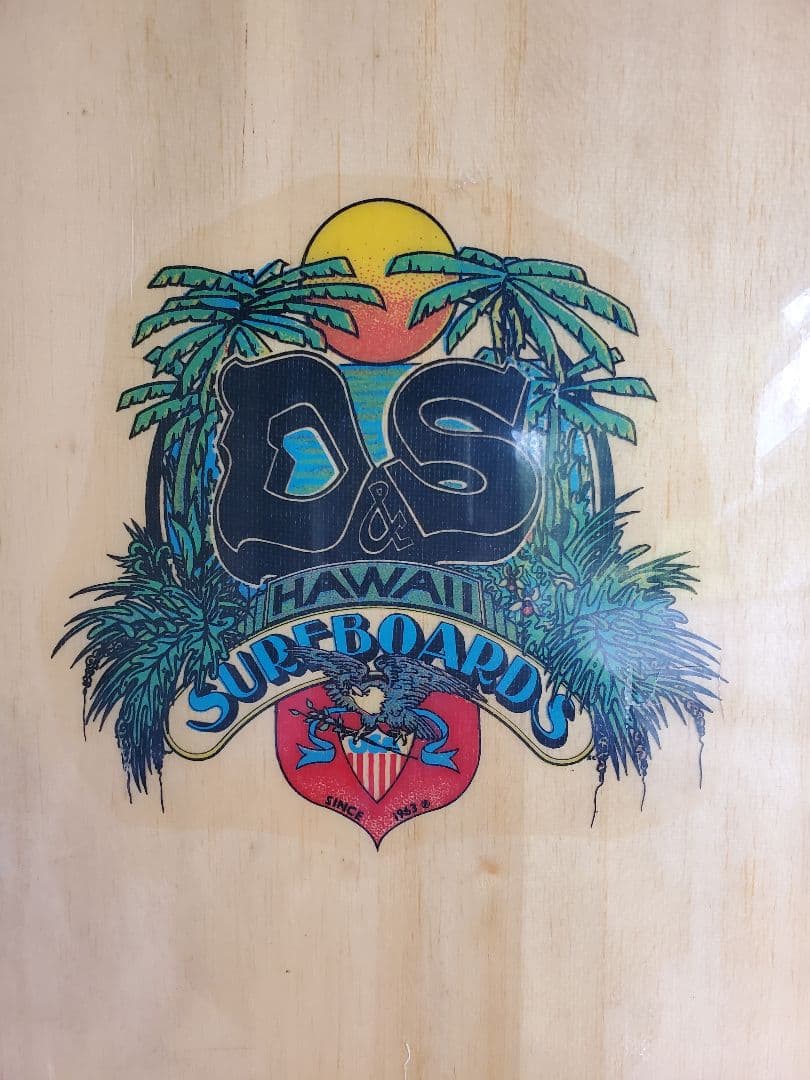 希少 レア ヴィンテージ サーフボード D&Sハワイ