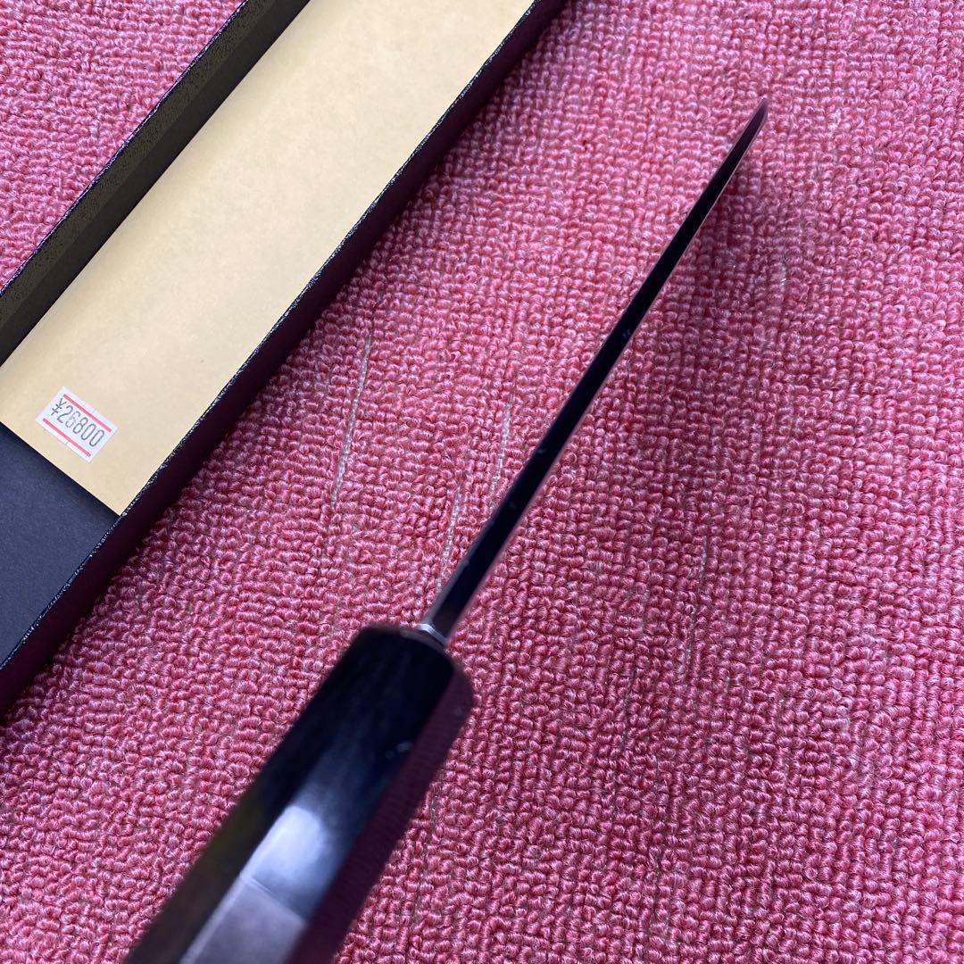 青二鋼　ケンムキ包丁、むきもの包丁 180㎜ 6寸