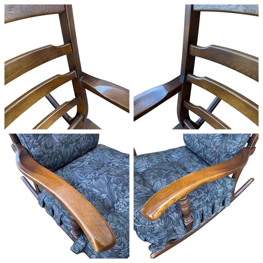 ★飛騨産業 ロッキングチェア　穂高　キツツキマーク 6RC