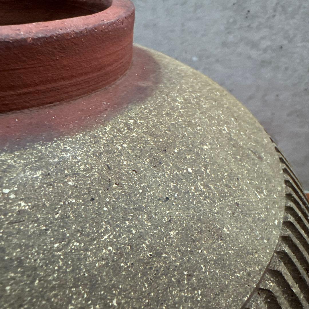 壺屋焼.素焼き.大壺