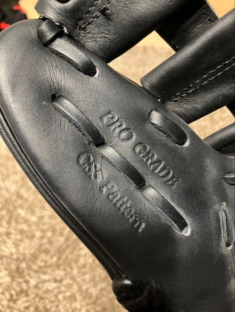 [即戦力] 内野手 小ユニ Rawlings 硬式野球グローブ 黒