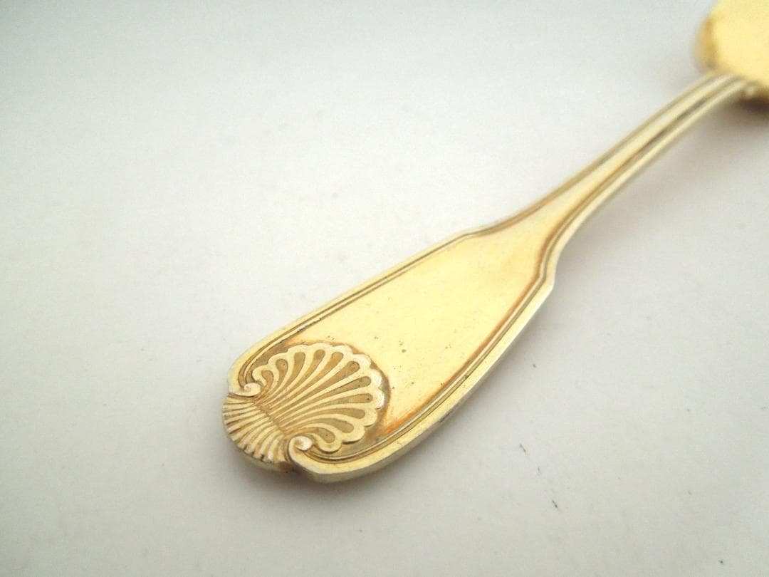 Christofle 　シルバースプーン　純銀　ヴェルメイユ　クリストフル