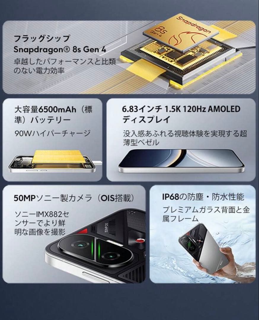 POCO F7 12GB+256GB グローバル版 新品未開封