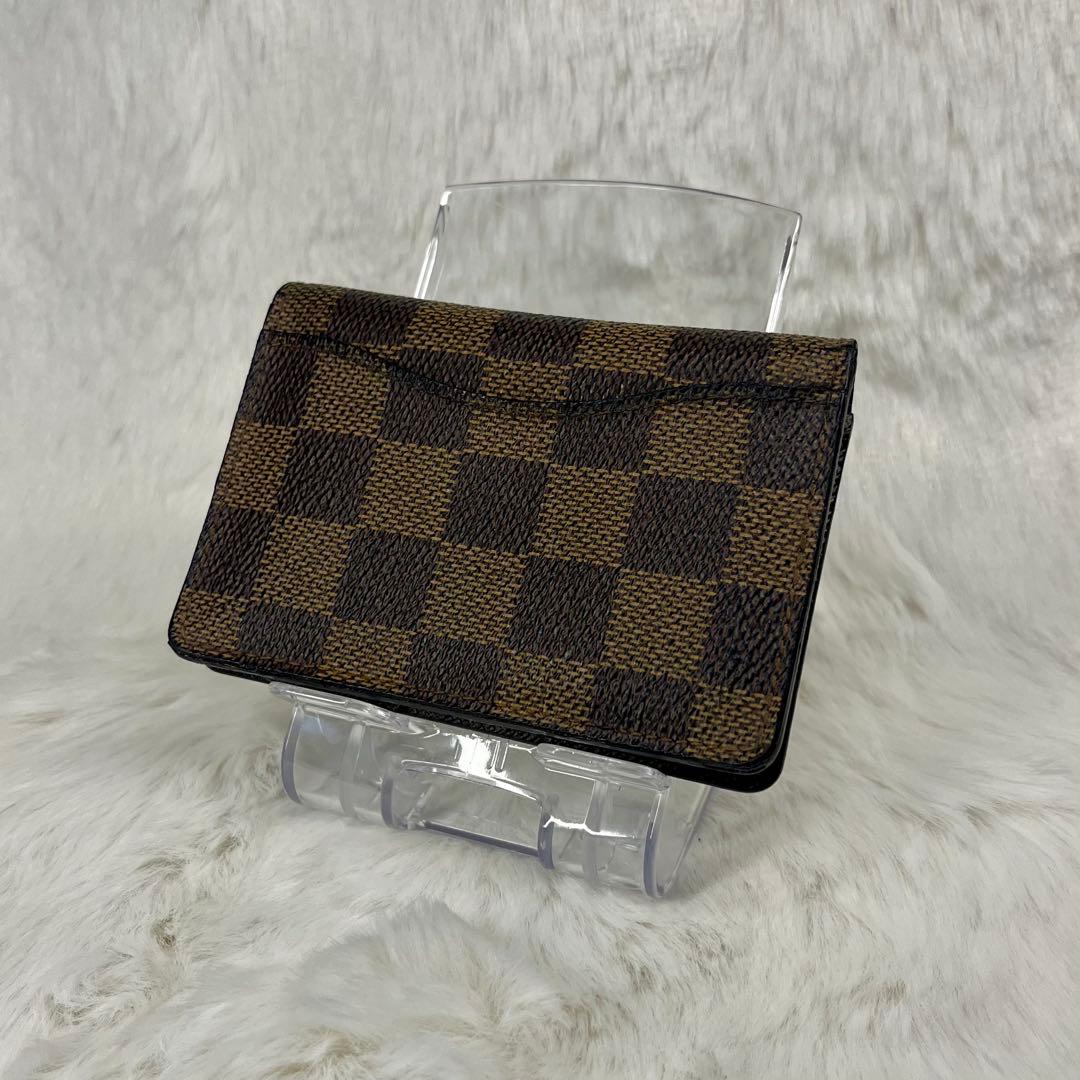 【美品】LOUIS VUITTON ダミエ 名刺ケース