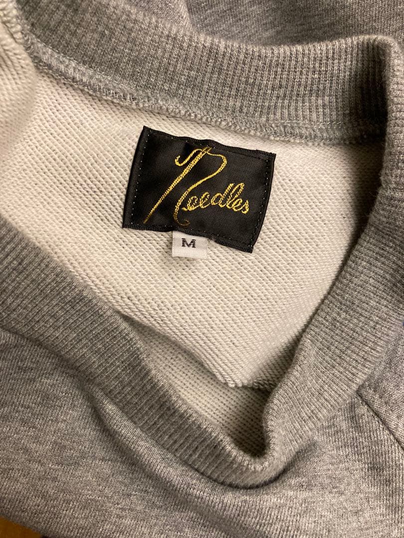 NEEDLES/ニードルス　グレー　スウェット　ニードルズ