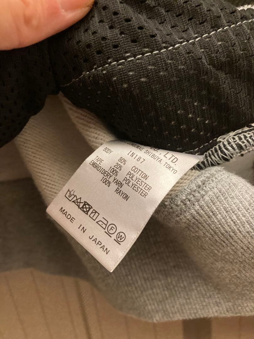 NEEDLES/ニードルス　グレー　スウェット　ニードルズ