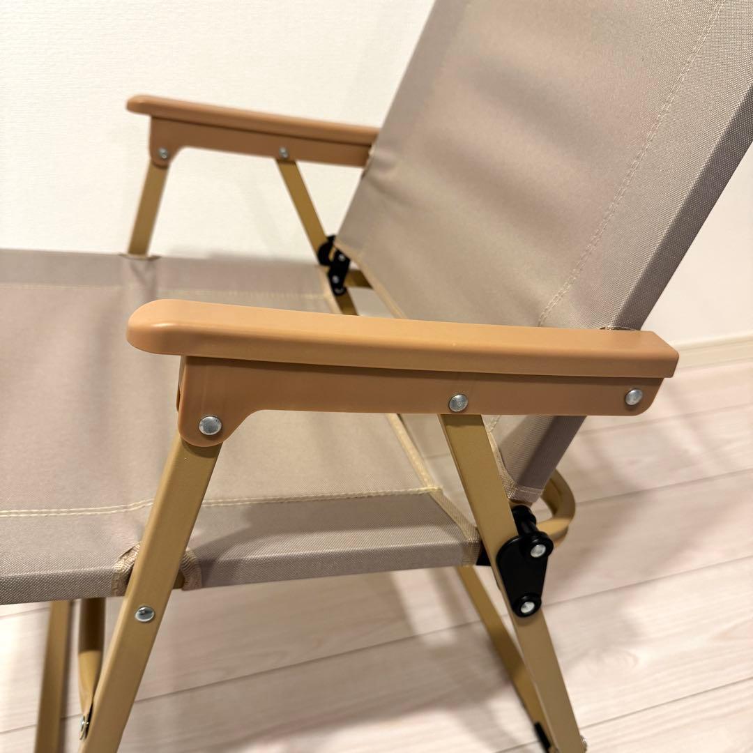 【新品】XGIMI 折りたたみ式　アウトドアチェア ベージュ