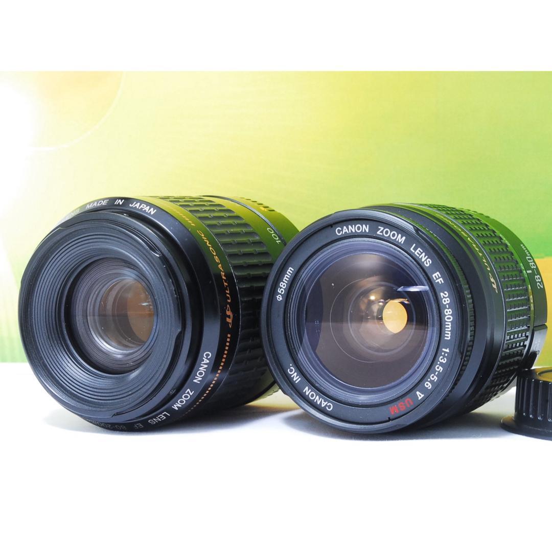 美品✨Canon kiss x8i ダブルレンズセット Wi-Fi スマホ転送